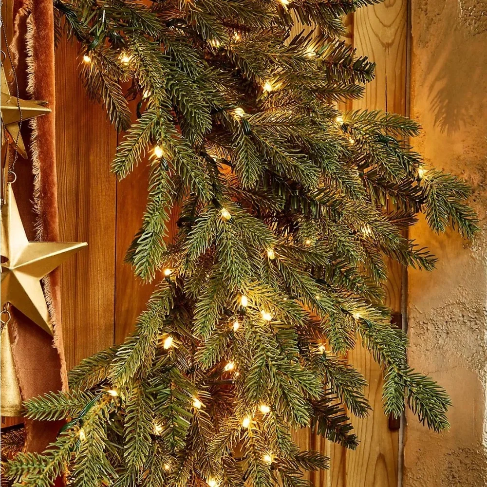 NEW Anthropologie x Terrain Stargazer Nature Effects Wreath 28” & Remote